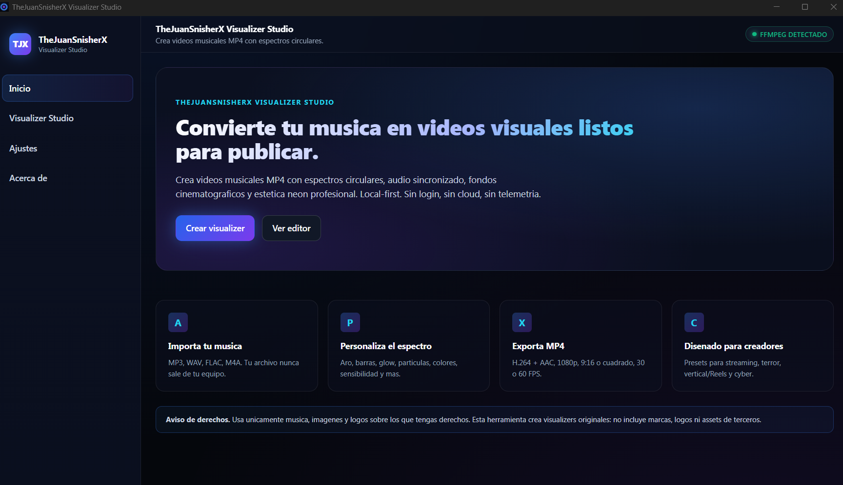 TheJuanSnisherX Visualizer Studio